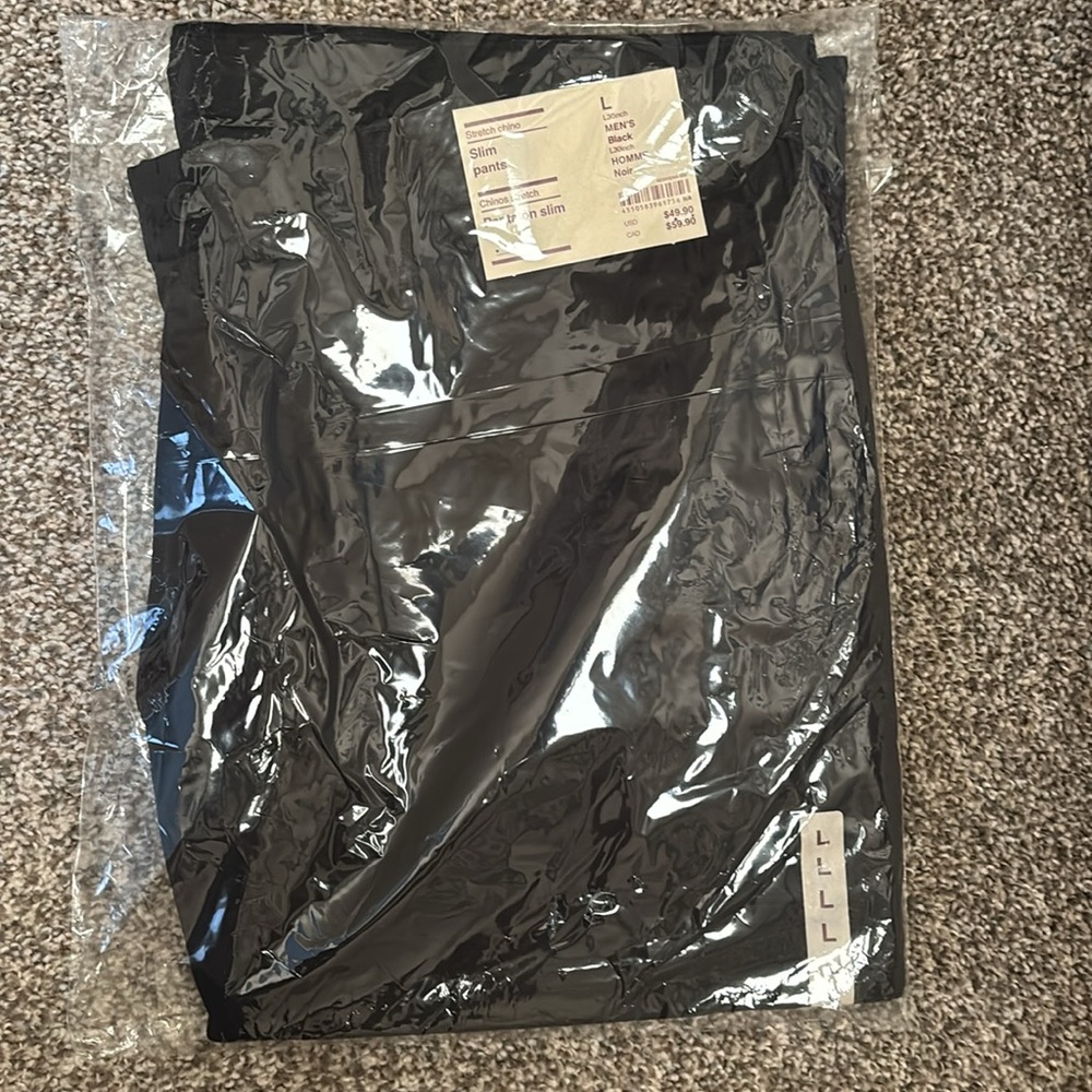 Muji Men's Pants stretch Chino large 30 inch - Picture 7 of 9